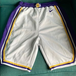 Nike Los Angeles Lakers Basketball Shorts